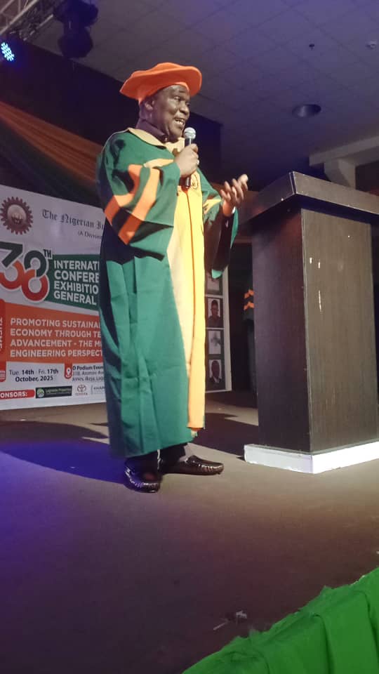 Otunba Bimbo Ashiru Honoured with Honorary Fellowship by Nigerian Institution of Mechanical Engineers